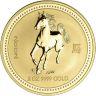 Australiensiska Lunar Serien -  2002 Year of the horse - 1 oz