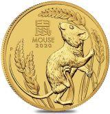 Australiensiska Lunar Serien -  2020 Year of the mouse - 1 oz