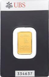 Guldtacka 5 gram - UBS