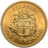 Island 500 Kronur - 8,06 gram guld