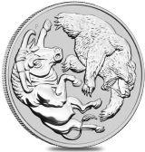Australiensisk Bull and Bear - 1 oz