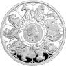 Brittisk Queen's Beasts Silvermynt - 2 oz - Varierande motiv och årtal