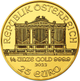 Österrikiska Guld Philharmonics - 1/4 oz 2022