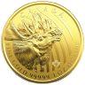 Kanadensisk Gold Maple Moose - 1 oz  - 2019