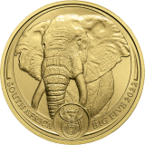 Sydafrikansk 50 Rand - 1 oz - Big Five Elephant
