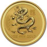 Australiensiska Guld Lunar Serien - 1 oz - 2000 - Year of the Dragon