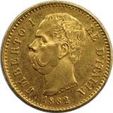Italiensk 20 Lira - 5,806 gram guld