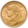 Schweizisk 20 Franc - 5,806 gram guld