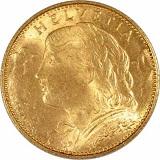 Schweizisk 10 Franc - 2,902 gram guld