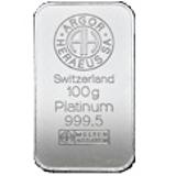 Platinatacka 100 gram - Begagnad i gott skick